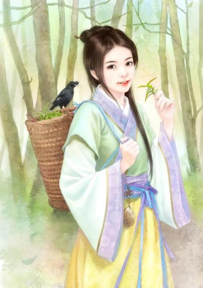 精美手绘手机壁纸古装演员,唐嫣古装高清壁纸