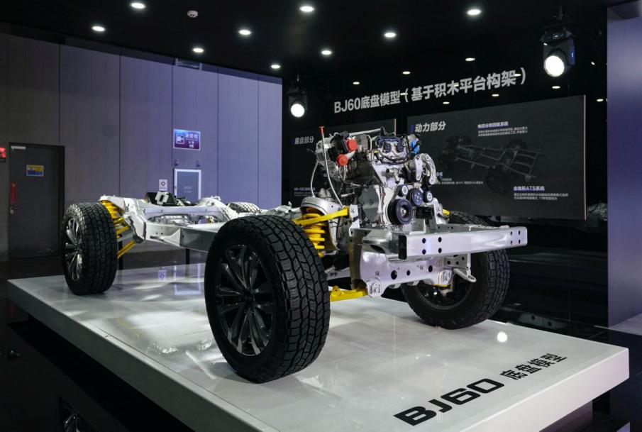 bj60谍照曝光越野suv即将来袭,bj60最新实车五座越野