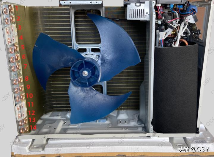 华凌新风hk1空调拆解,华凌新风空调N8HK1A拆解