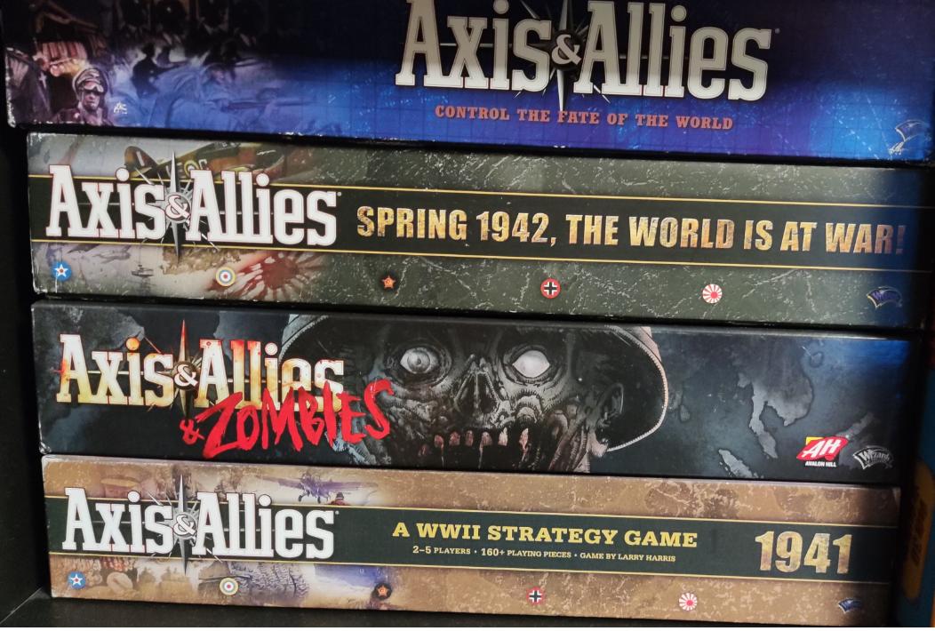 《轴心国与同盟国AxisAllies》二战经典桌游规则介绍和版本区别