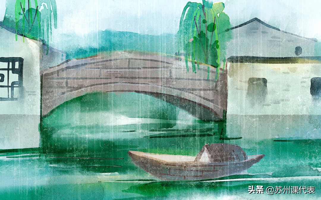 君到姑苏见人家尽枕河写的是哪里,君到姑苏见人家尽枕河是什么含义