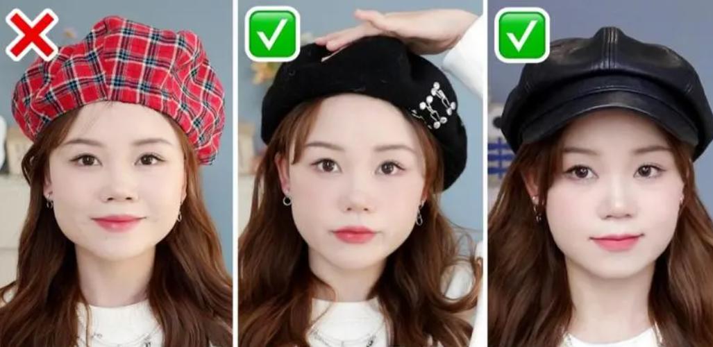 戴帽子女士好看时尚,戴帽子气质女人