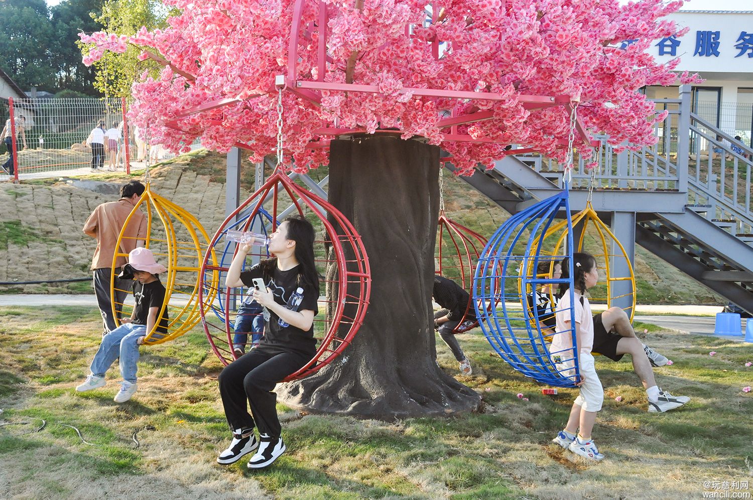 张家界万福温泉游玩图片,万福温泉欢乐谷处处是风景