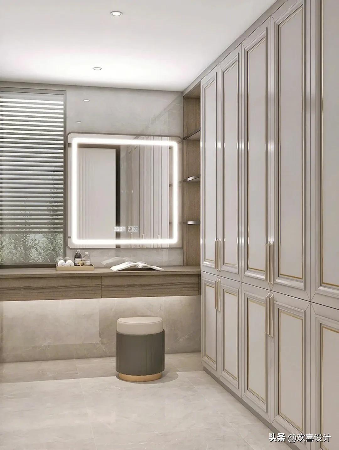 衣帽间门效果图大全2020款,30款衣帽间分享