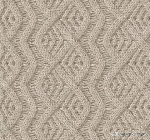 推荐一款精致又实用的毛衣,几款漂亮的棒针花样值得收藏