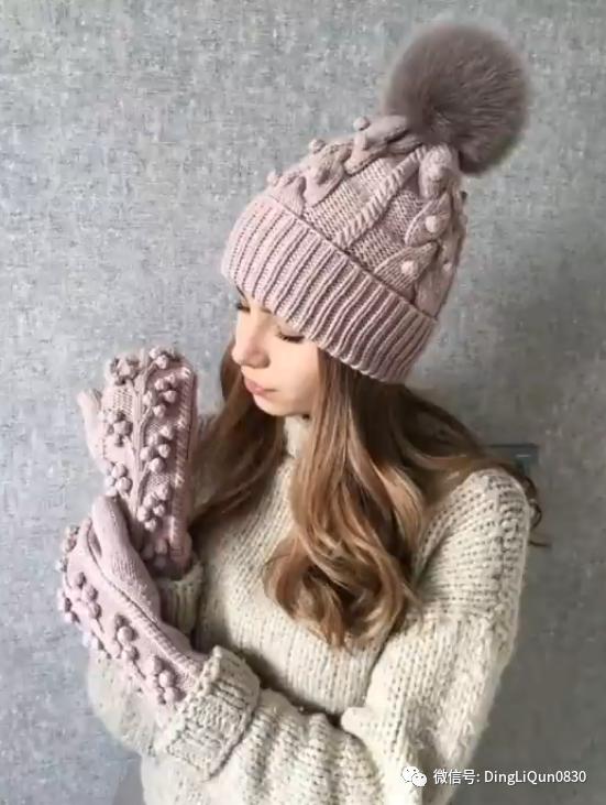 女士针织年轻款的洋气针织帽,针织帽合集