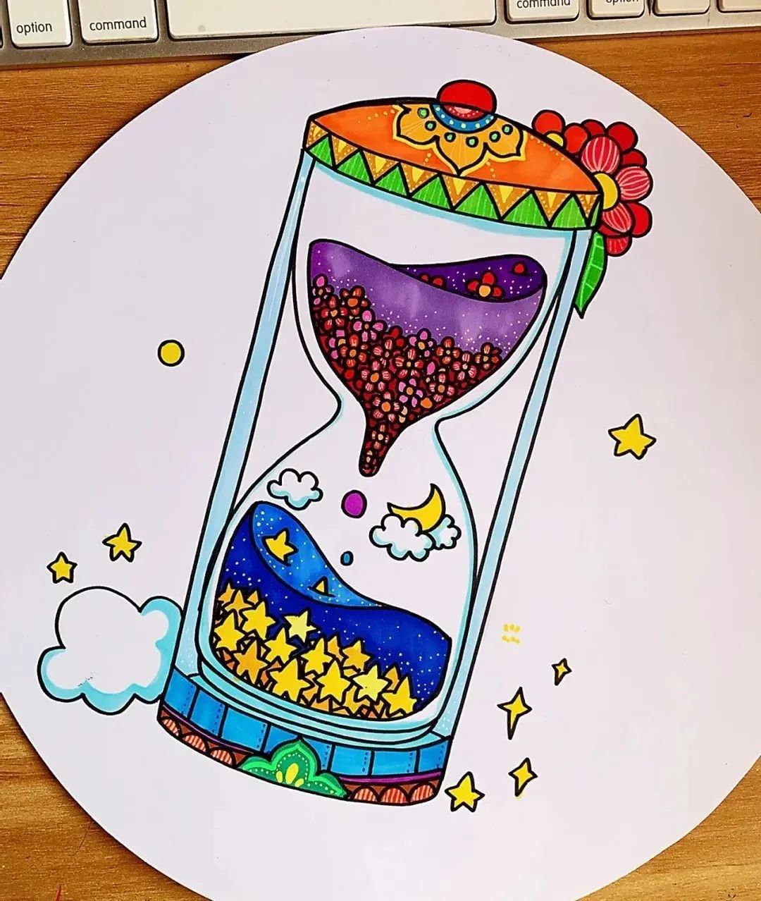 老房子细致的儿童画,十分细致的儿童画