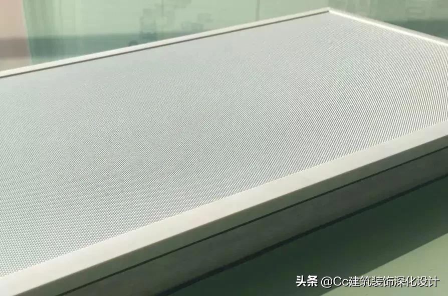 会议室光幕照明系统软膜天花,天花板灯透明层是什么材料