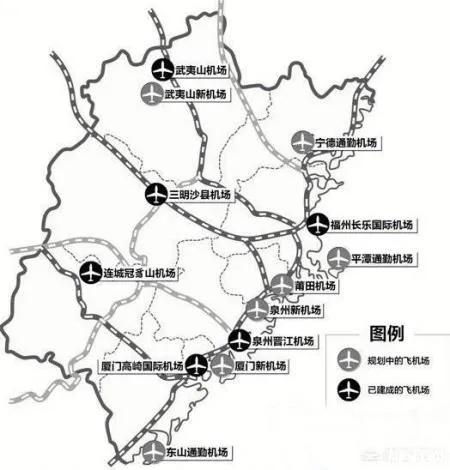 全国各省机场数量排名前三,各省最新机场数量排名