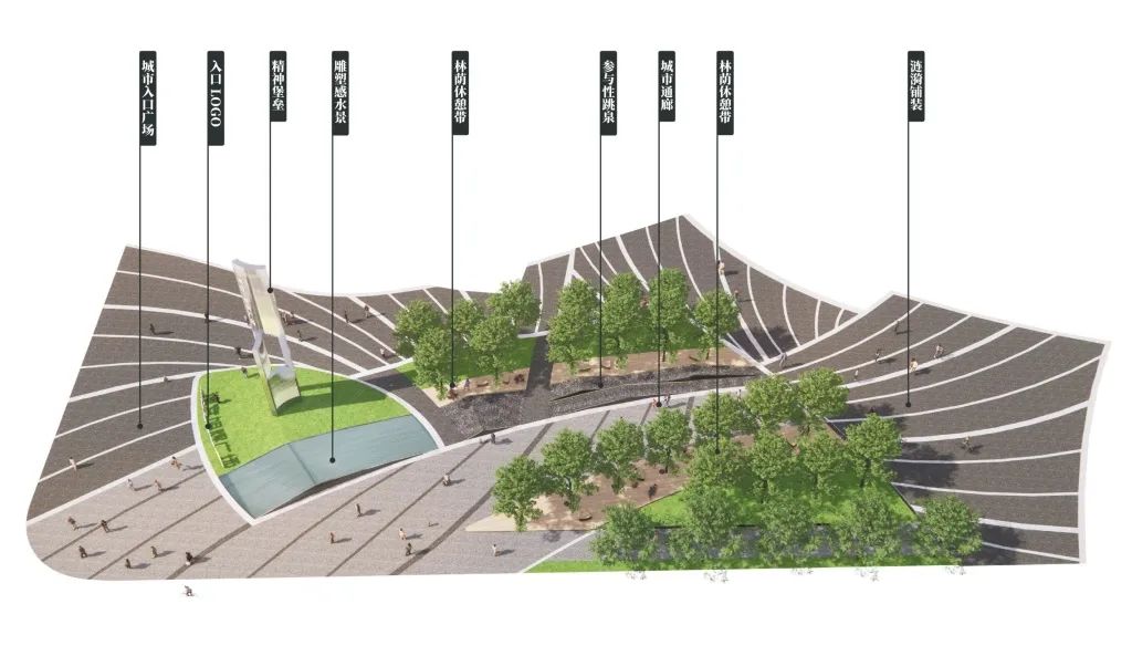 元亩塘公园景观设计,高端公园绿化景观设计