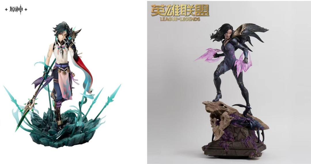 9.9手办原神正版,原神护法夜叉魈手办