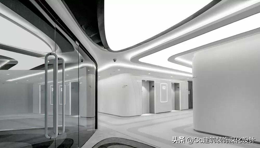 会议室光幕照明系统软膜天花,天花板灯透明层是什么材料