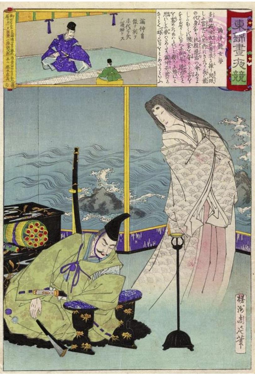 版画场景作品,画中的梦境