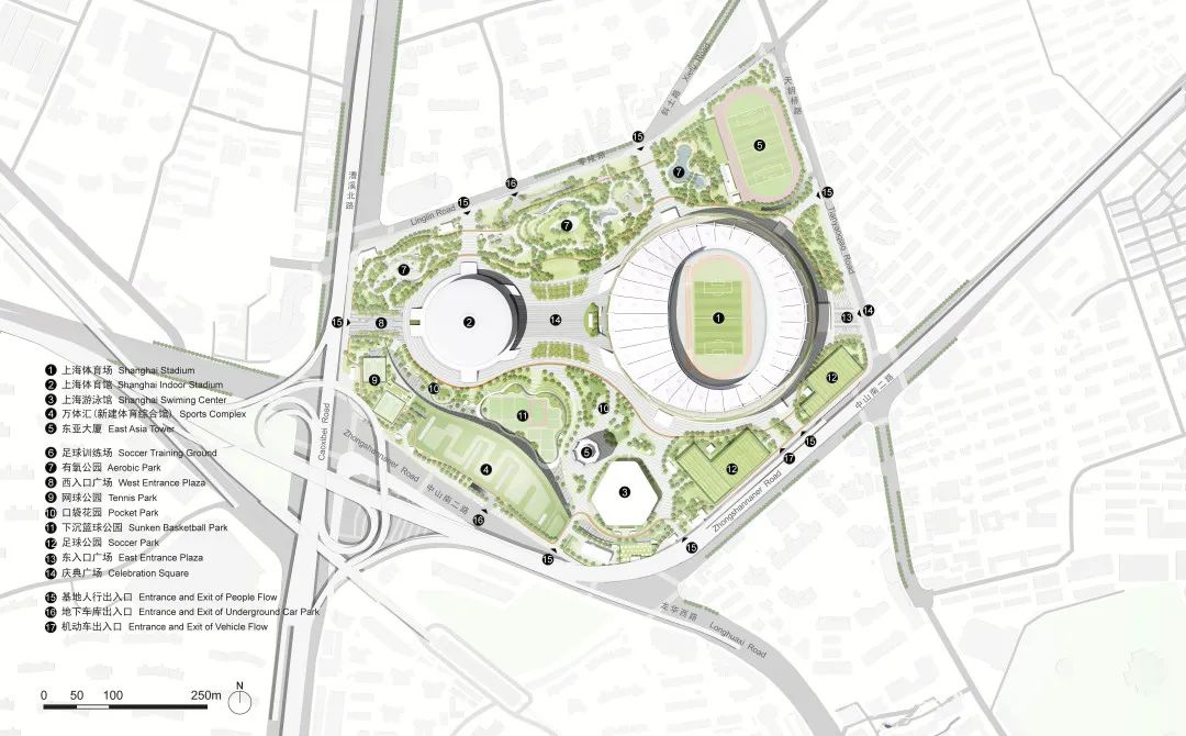 徐家汇城市运动公园,徐家汇体育公园焕新颜