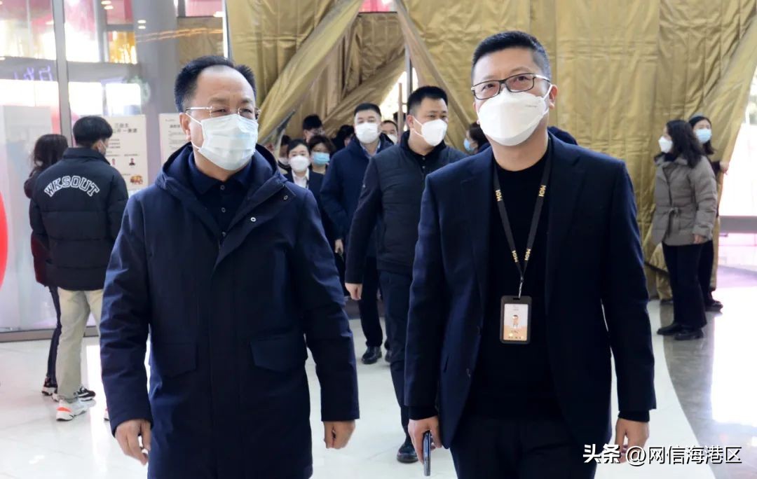 张士兆走访调研辖区部分商贸类企业