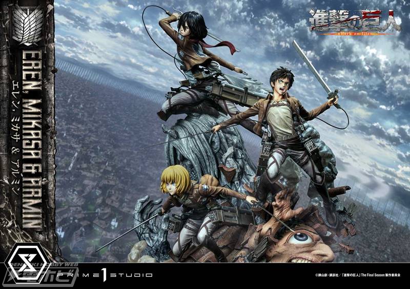 进击的巨人艾伦最终季手办,《进击的巨人》始祖艾伦手办