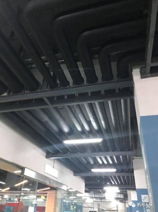 管道支吊架综合平面图绘制,管道支吊架示范做法