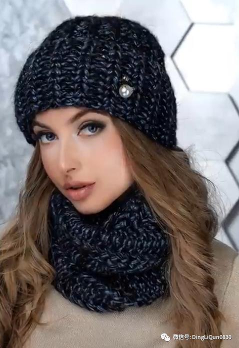 女士针织年轻款的洋气针织帽,针织帽合集