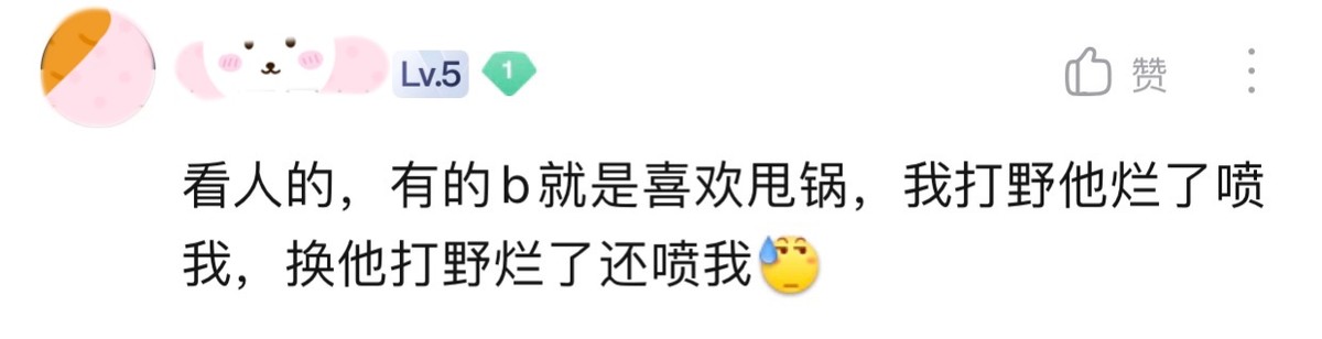 80段野王吐槽：“真鄙视某些射手，打那么菜还好意思要支援？”