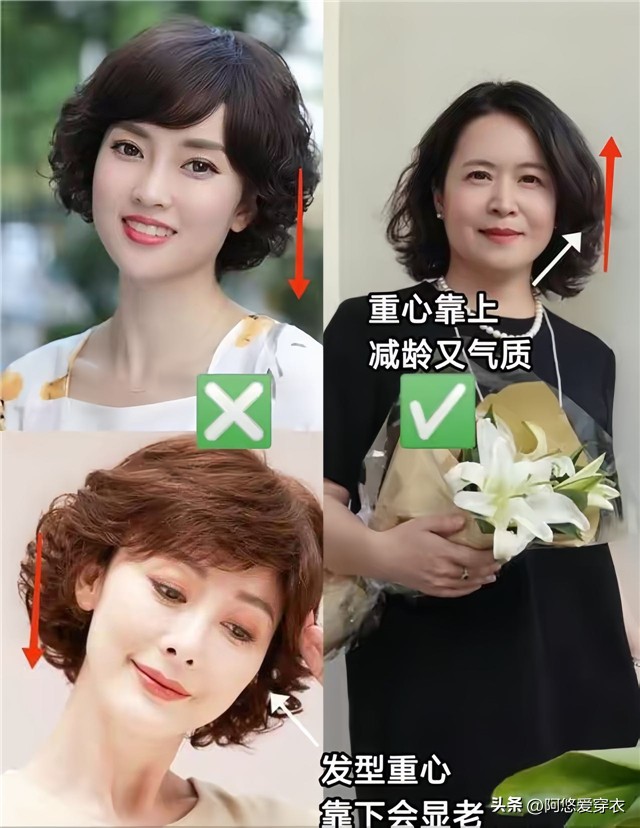 烫什么发型不显老好打理,女式短发怎么烫好看不显老视频