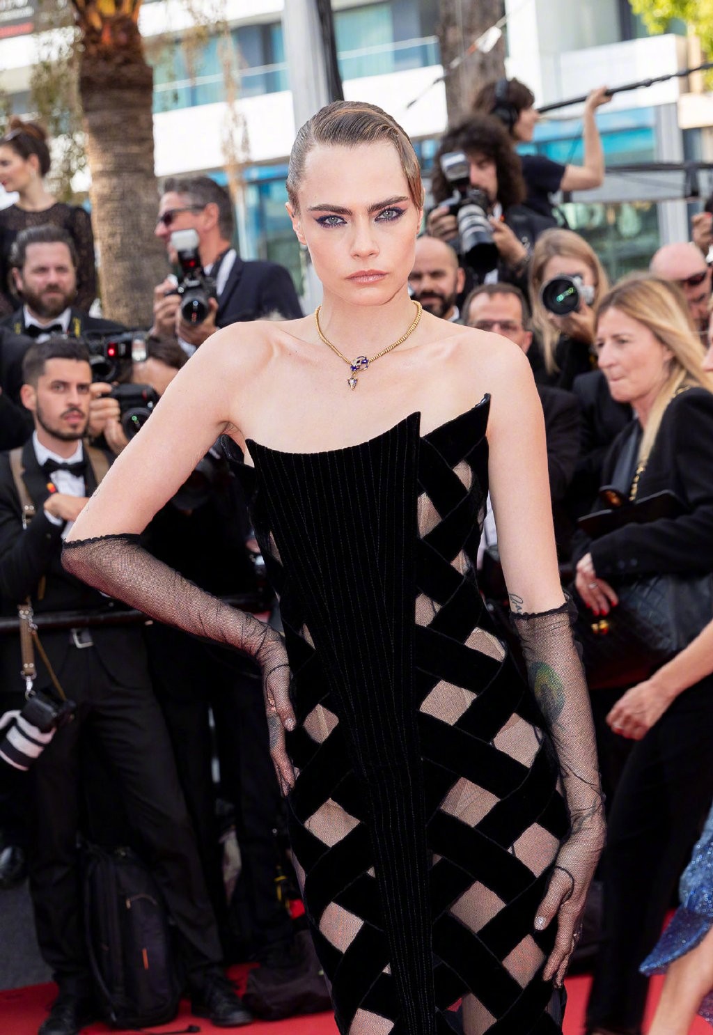 老佛爷生前最爱的一位超模,老佛爷钦点的亚洲超模