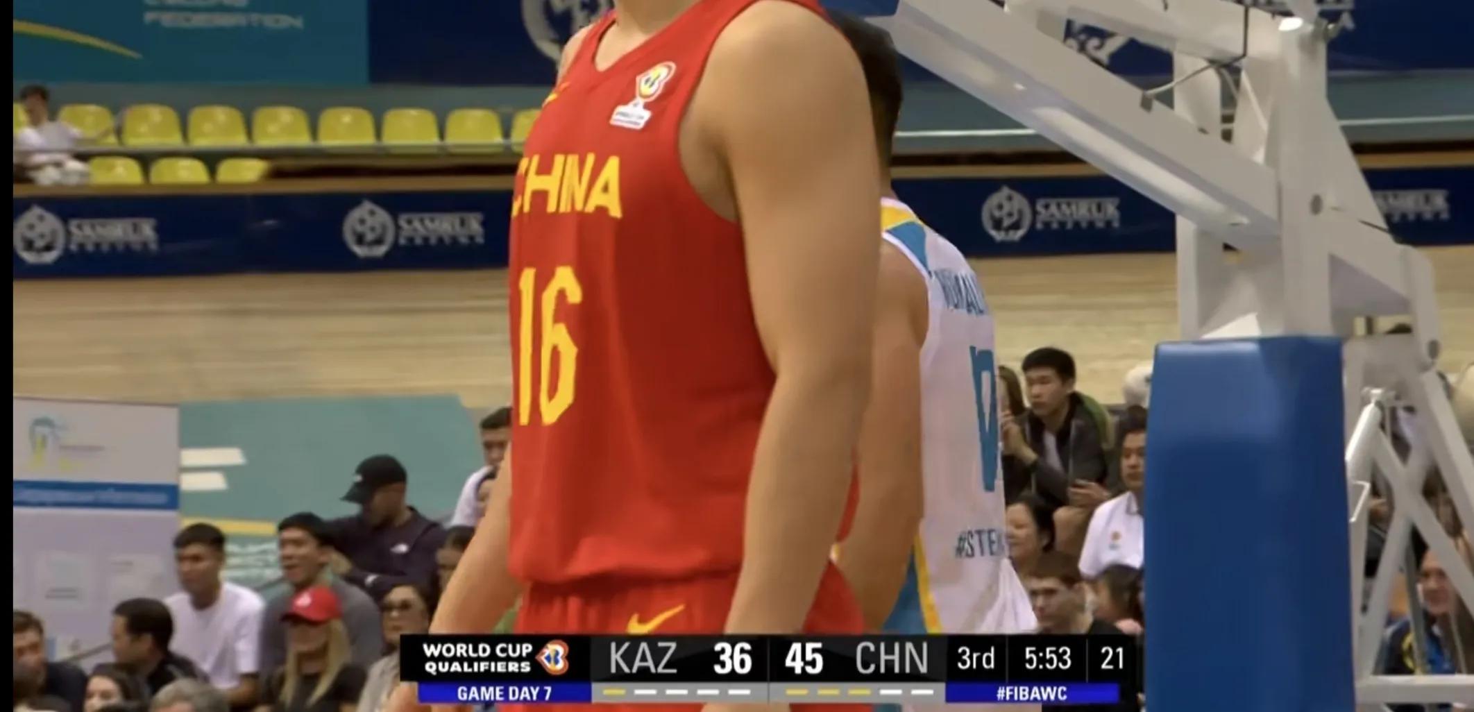 中国男篮将战哈萨克斯坦比赛时间,中国男篮vs哈萨克斯坦全场比分