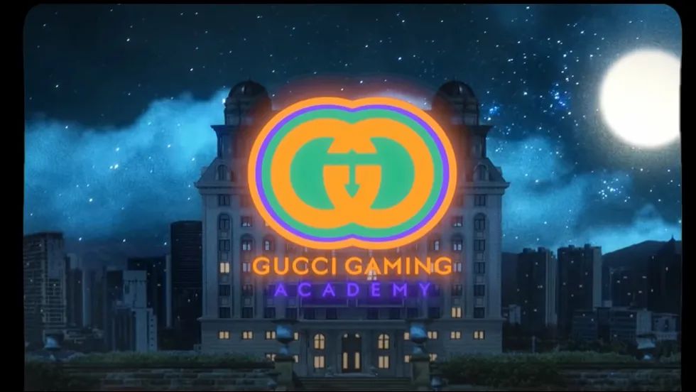 GUCCI开电竞学院了,新logo配色潮不潮?