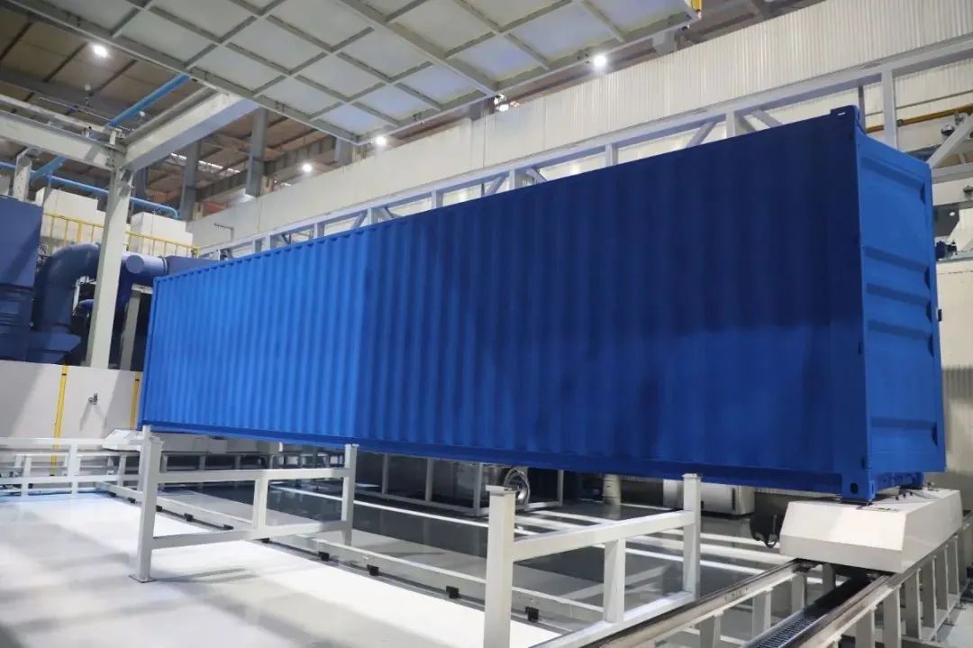 中集集装箱封板技术,中集集团集装箱喷粉末