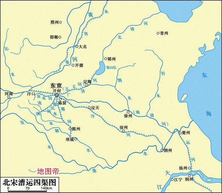 北宋的洛阳与开封关系,北宋为什么定都开封不是洛阳