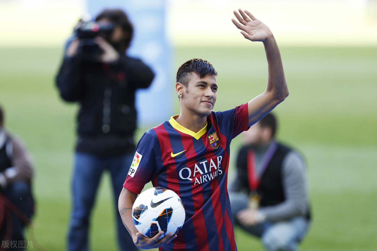 内马尔巴萨的真正王者,内马尔还在巴萨时的表现