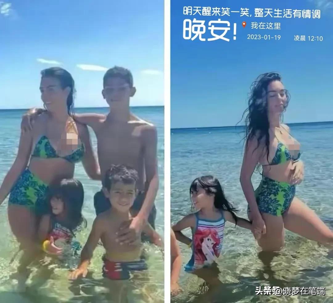 c罗乔治娜腿,c罗乔治娜现在照片