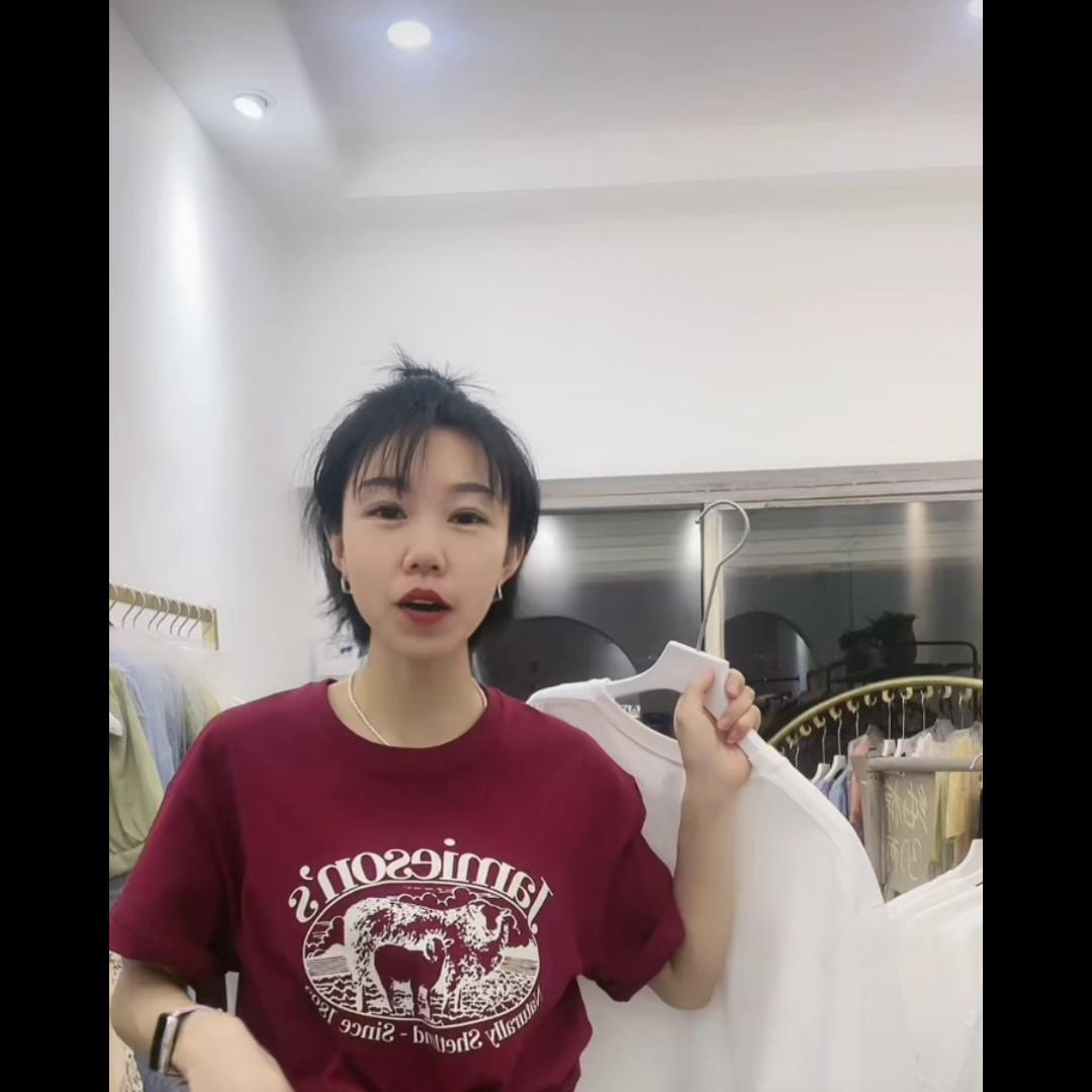 纯棉男女同款401宽松版港风夏季短袖t恤韩版