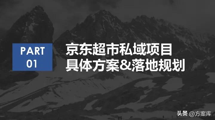 京东超市运营计划书,京东私域流量搭建方法