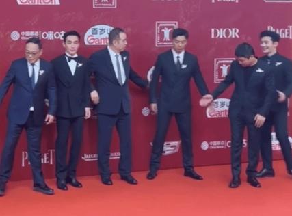 上海国际电影节红毯黄晓明,上海电影节黄晓明完整版