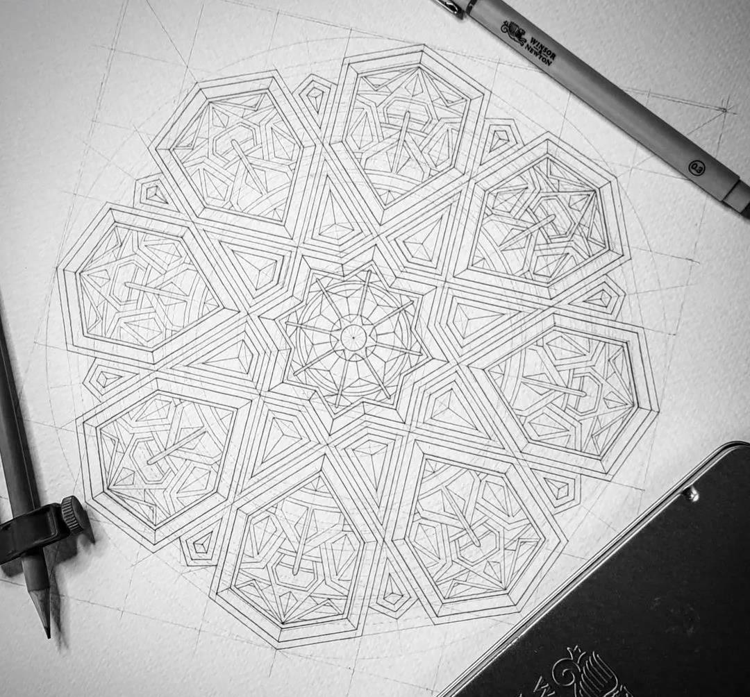 画这种竟能治好抑郁？这些超牛的解压图案，拯救了自杀边缘的男人