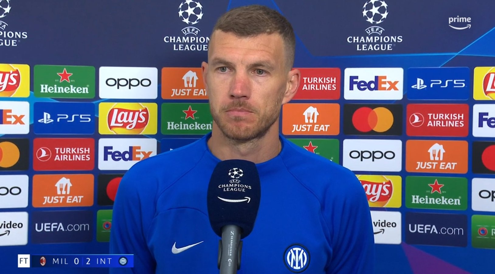 欧冠国米击败本菲卡,欧冠决赛曼城1-0国米小因扎吉