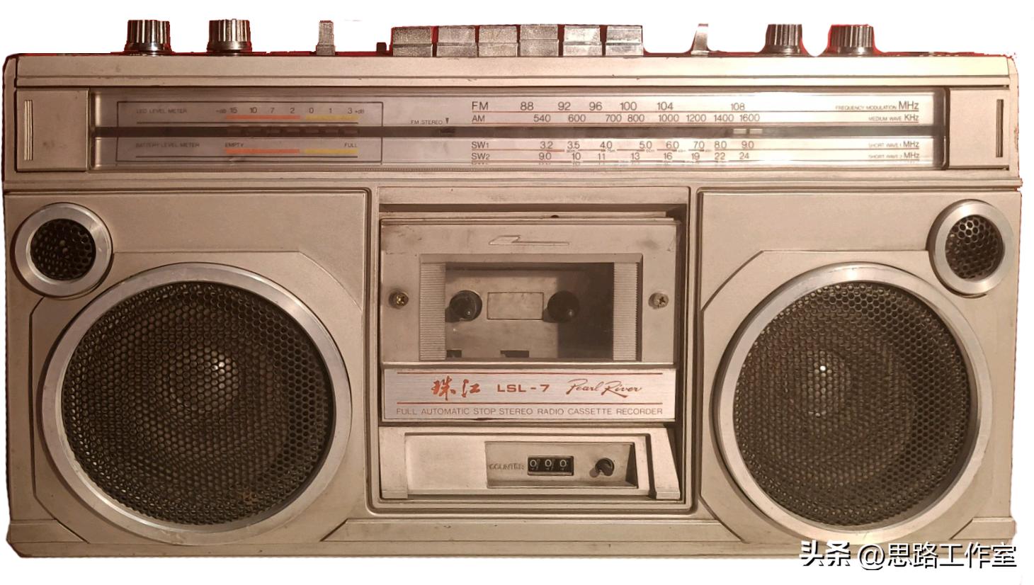 90年代各种款式收录机,八十年代江西产收录机