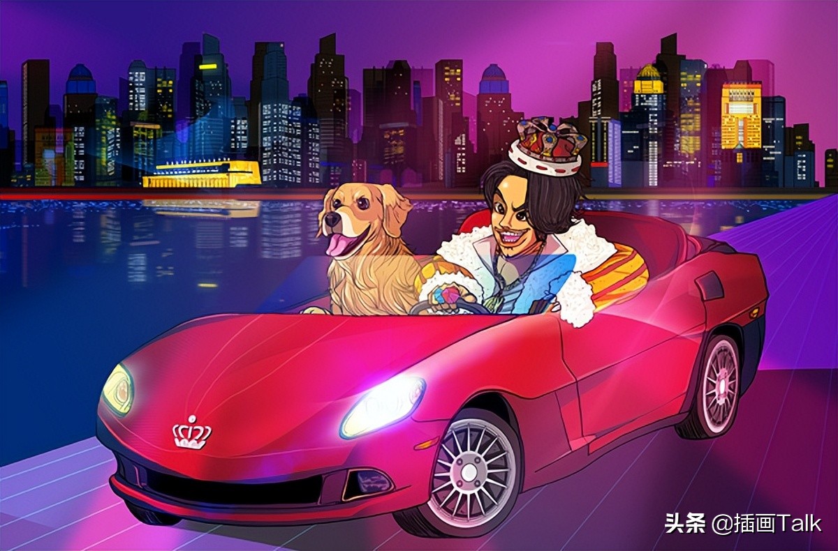 韩国插画师daehyunkim插画作品,韩国插画师siki作品