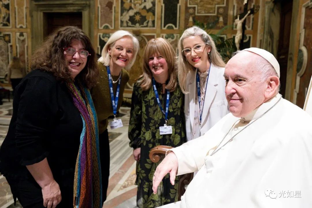教皇于梵蒂冈会见世界犹太人大会领袖代表