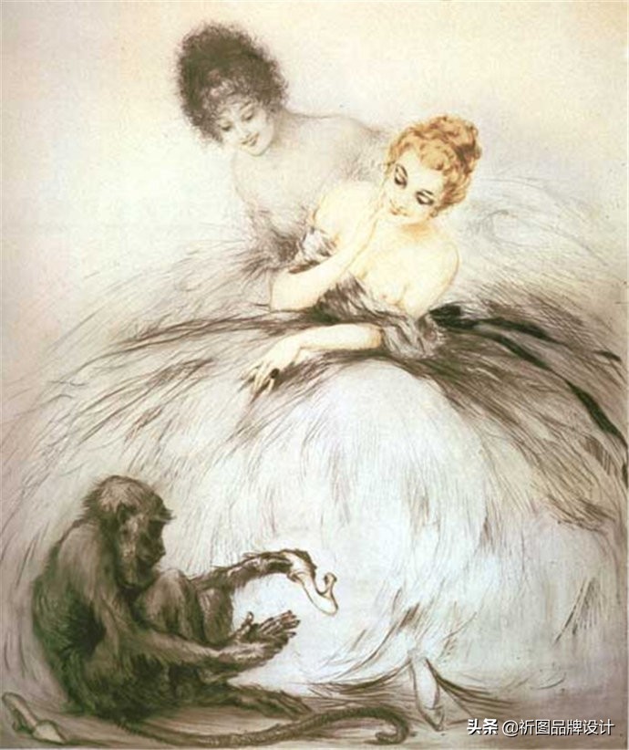 因为路边金发女郎而改变一生的油画家，他的人体油画定格18岁妻子