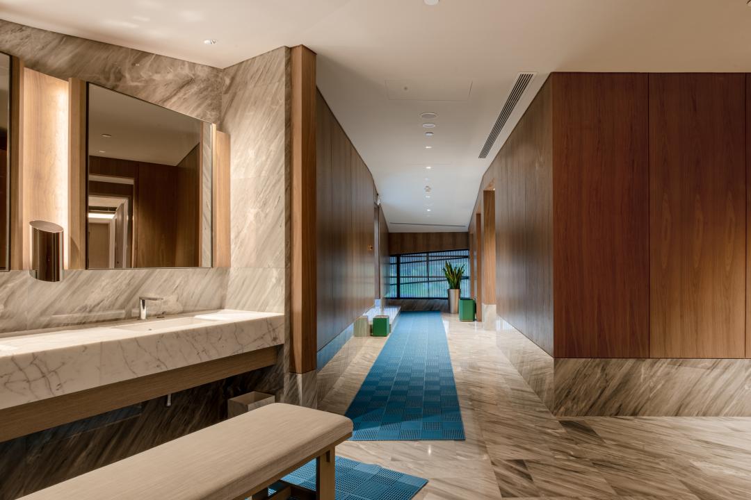 雁柏山庄的夜景,雁柏山庄远景