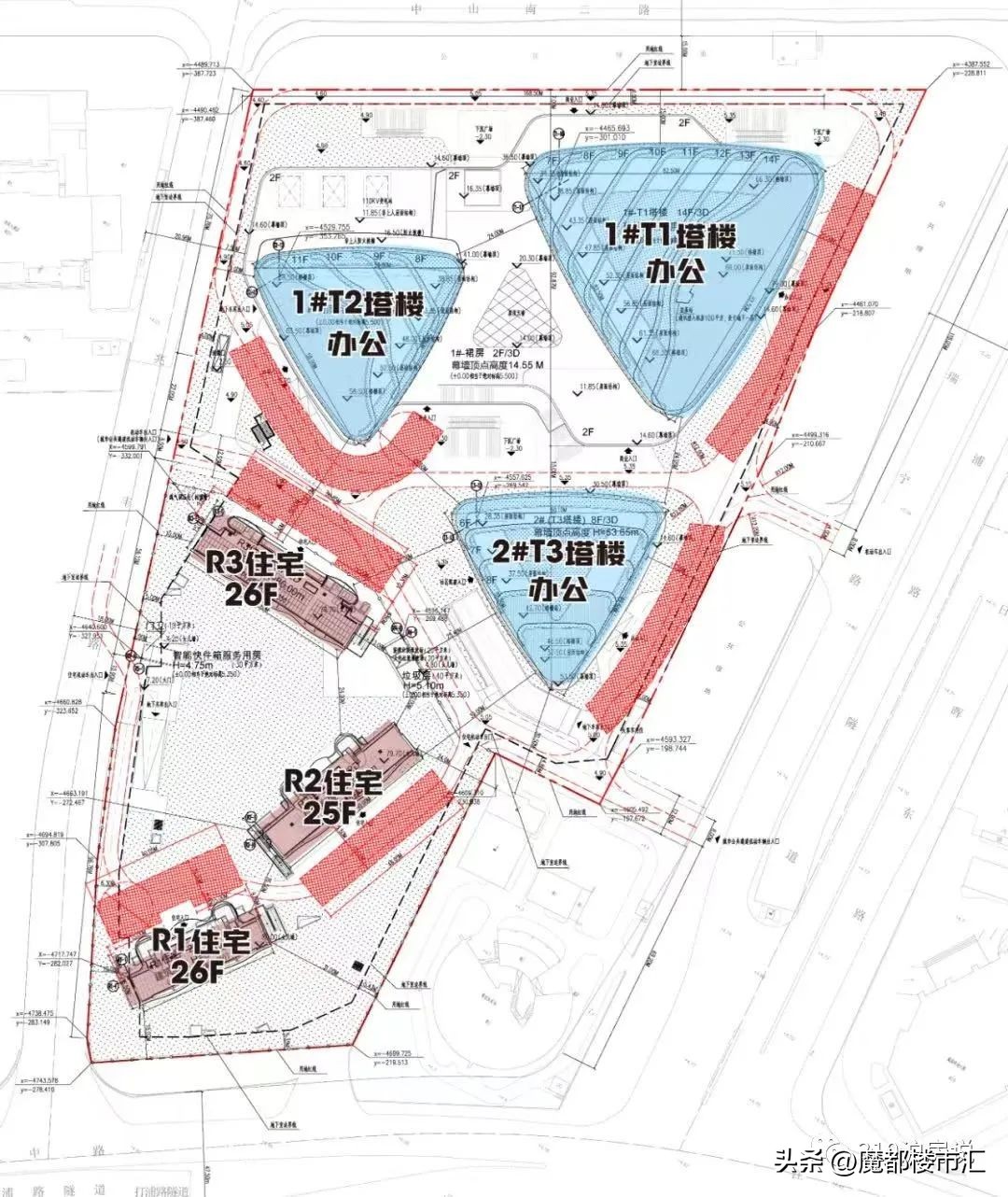 徐汇滨江310亿地王进展,徐汇滨江又一新地标亮相