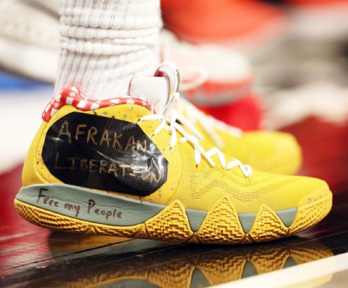 NBA球员上脚：欧文穿天价Kyrie4，中国球鞋太帅了