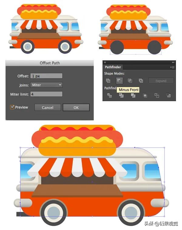 AI软件怎么做插画,ai软件怎么画3d车