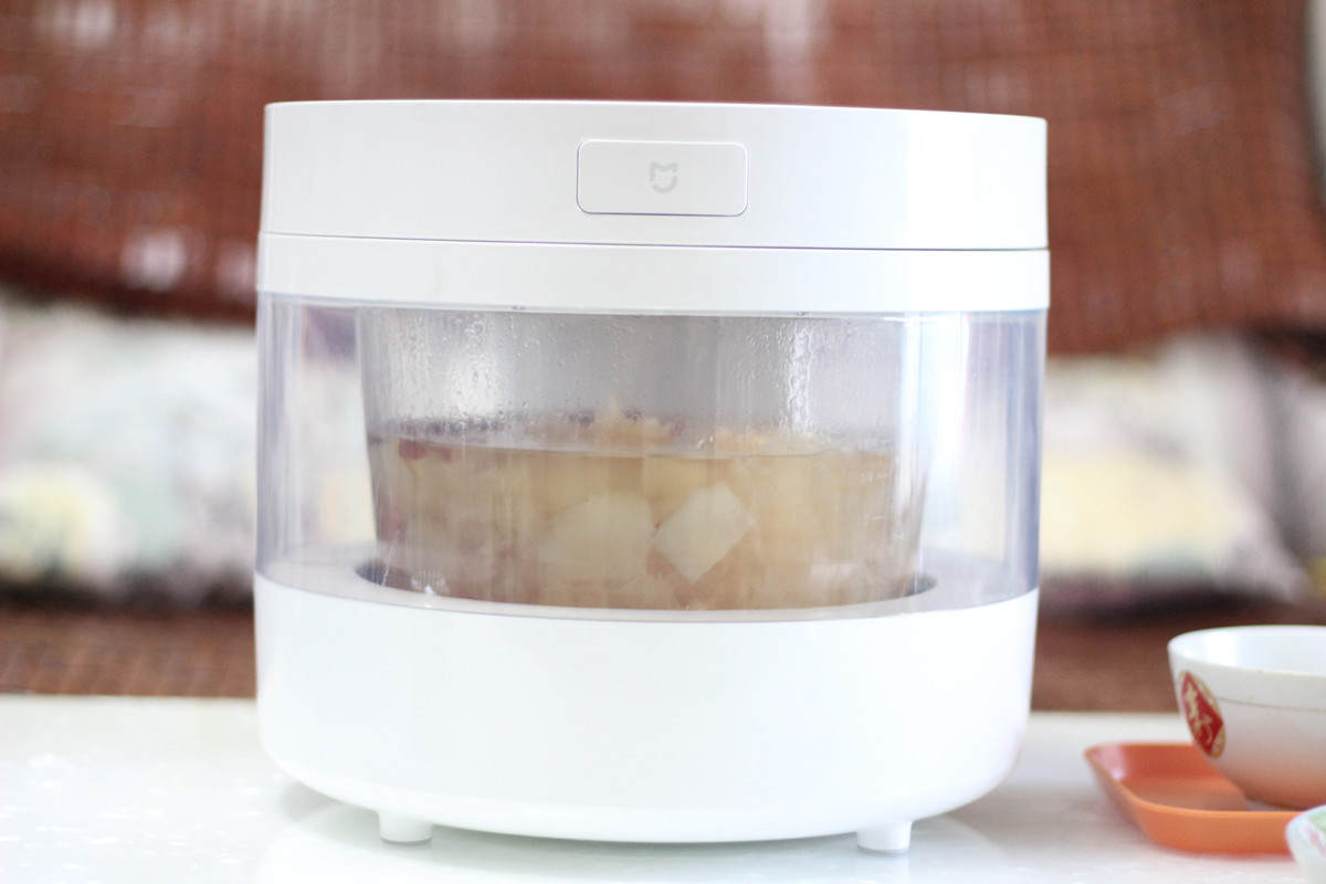 高颜值电饭煲米汤分离小巧型,米汤分离透明电饭煲