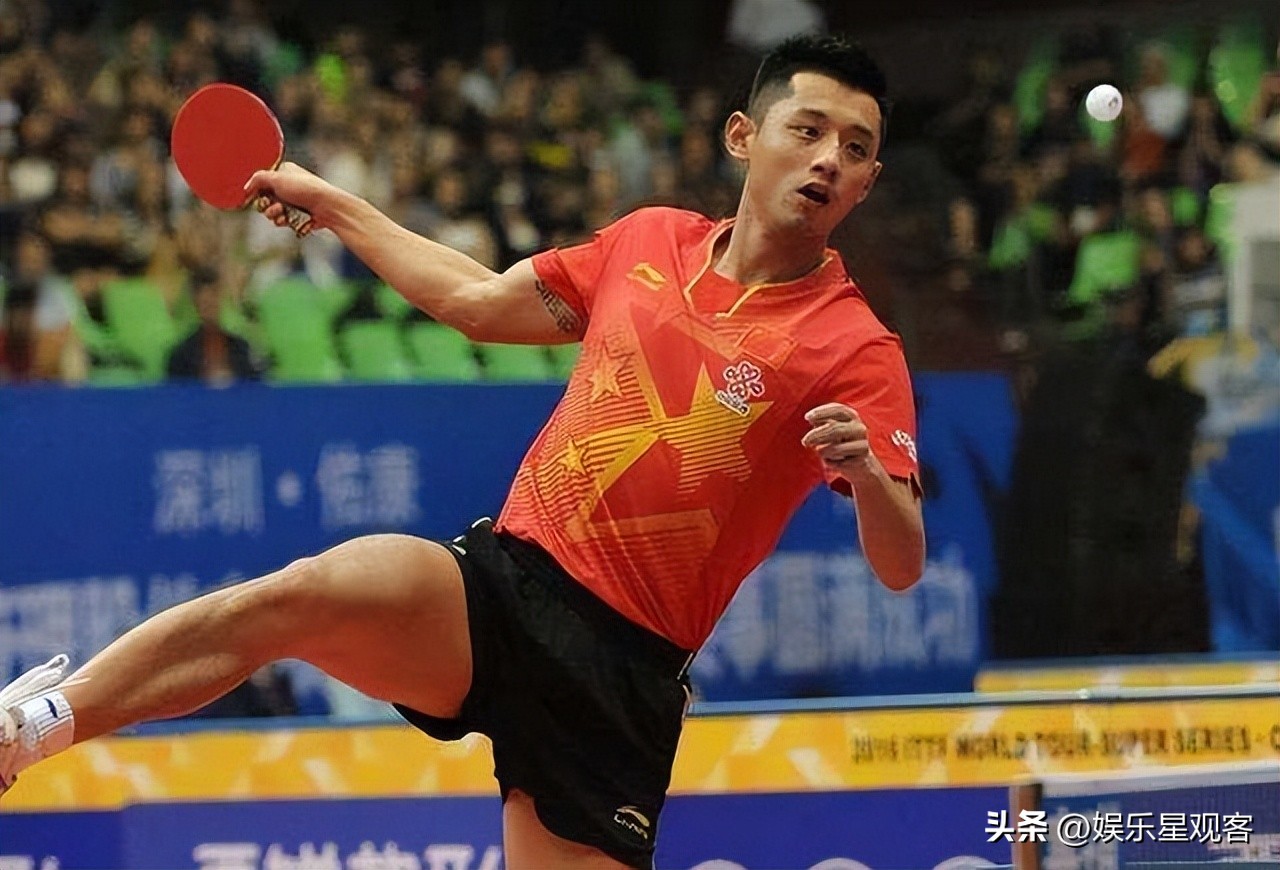张继科时隔多年再打乒乓,张继科回头看见自己当年巅峰