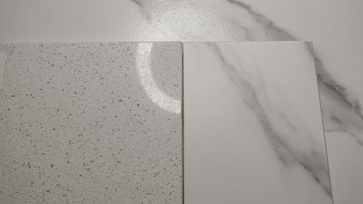 厨房台面岩板好还是石英石好,厨房台面用石英石好还是用岩板好