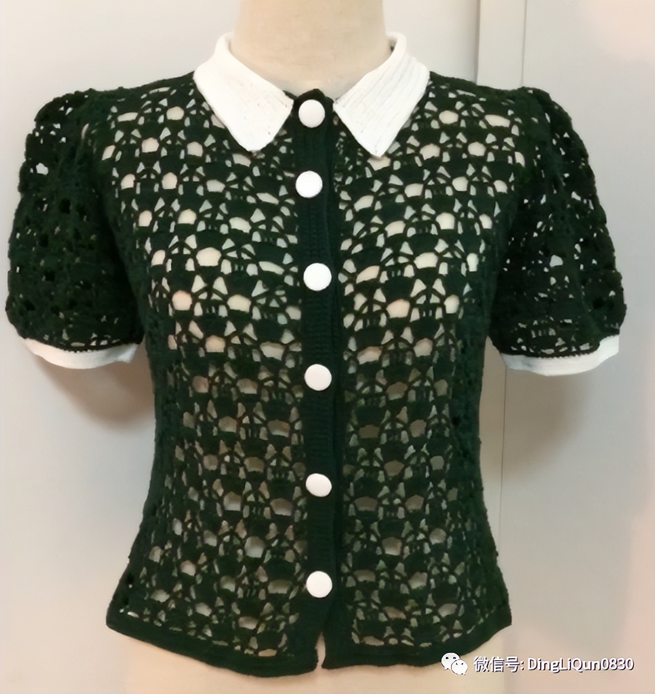 针织钩花外套开衫,钩针开衫外套最新款式图片