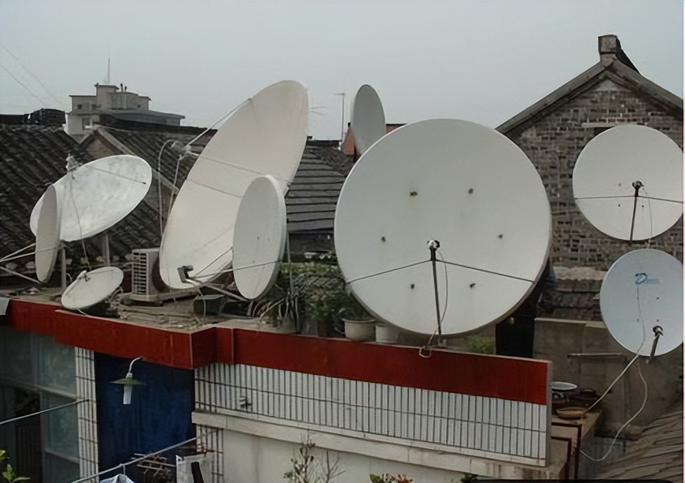 农村卫星信号锅,以前的卫星锅是什么信号