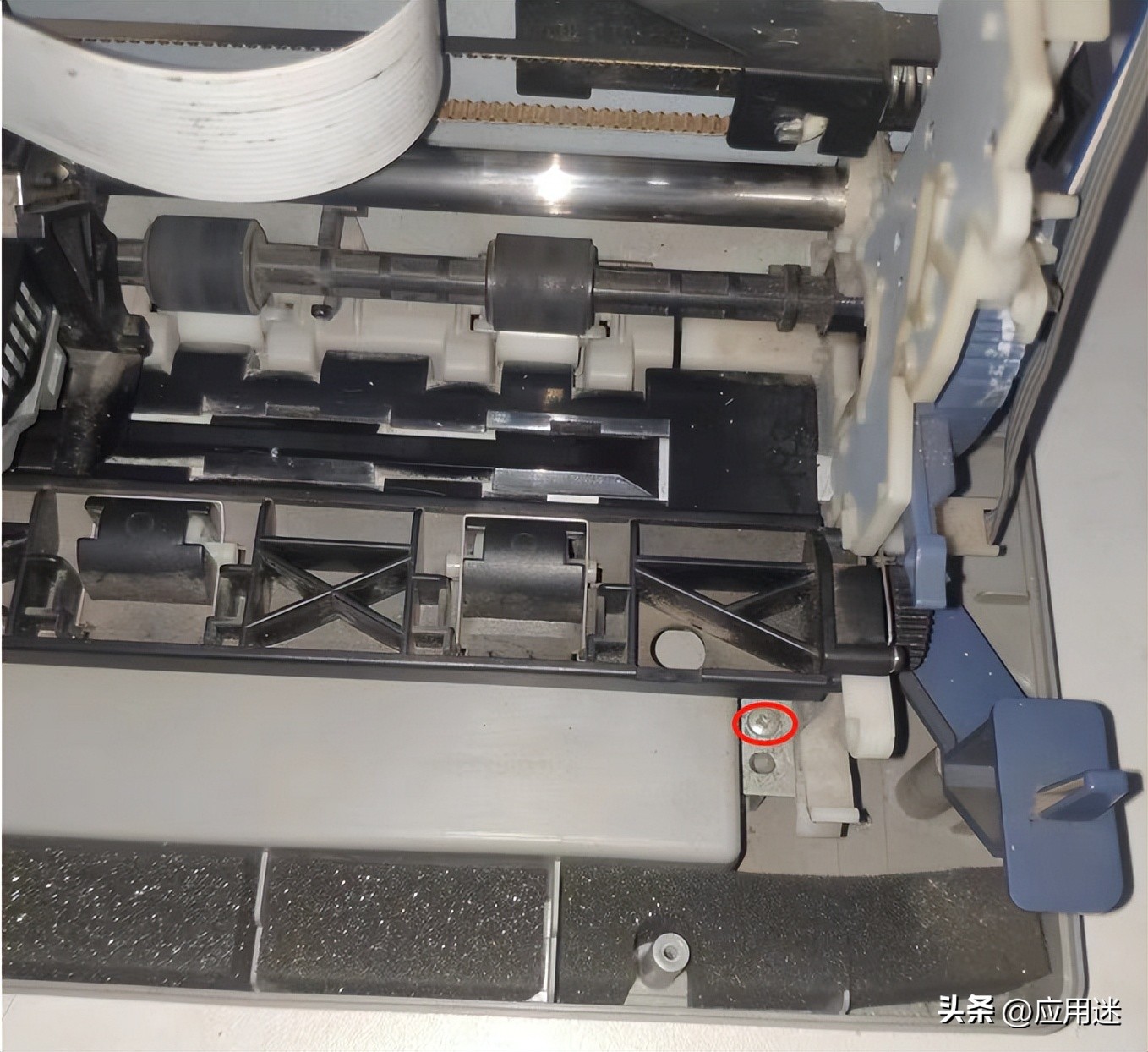 爱普生lq630kii更换进纸传感器,如何更换lq-630k针式打印机墨盒